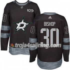 Dallas Stars tröja Ben Bishop 30 1917-2017 100th Anniversary Adidas Svart Authentic - NHL Tröjor Herr